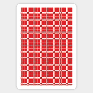 Checkered Pattern Sticker